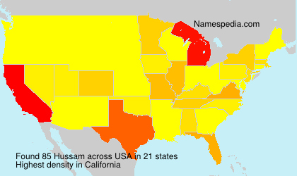 Surname Hussam in USA