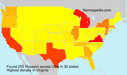 Surname Husseini in USA