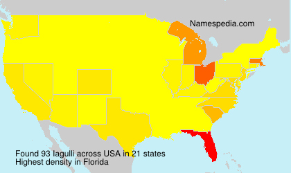 Surname Iagulli in USA