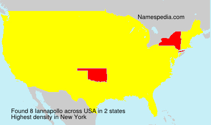 Surname Iannapollo in USA