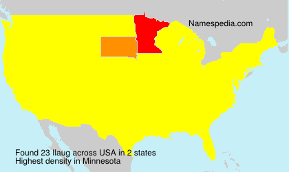 Surname Ilaug in USA