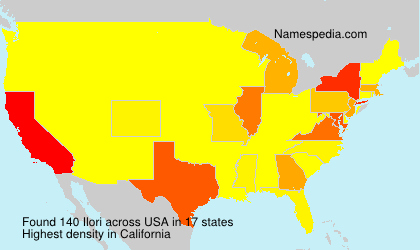 Surname Ilori in USA