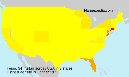 Surname Inzitari in USA