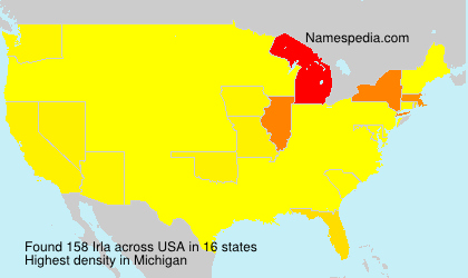 Surname Irla in USA