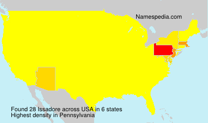 Surname Issadore in USA