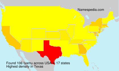 Surname Iyamu in USA