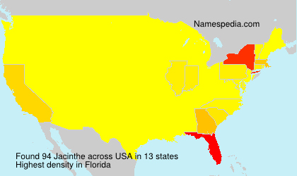 Surname Jacinthe in USA