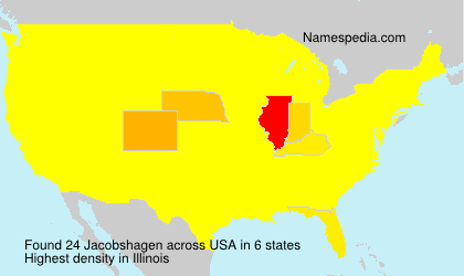 Surname Jacobshagen in USA