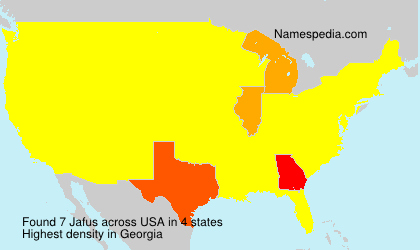 Surname Jafus in USA