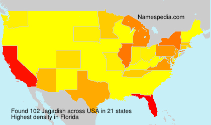 Surname Jagadish in USA