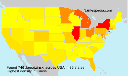 Surname Jagodzinski in USA