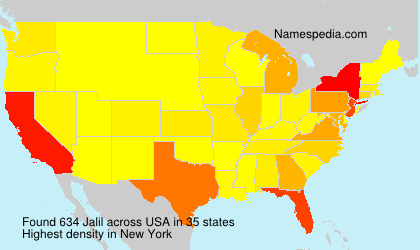 Surname Jalil in USA