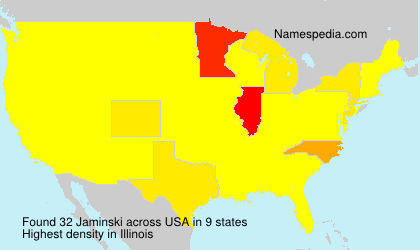 Surname Jaminski in USA