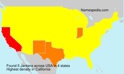 Surname Jantana in USA