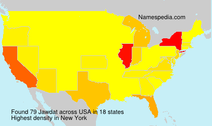 Surname Jawdat in USA