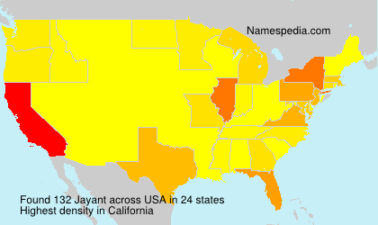 Surname Jayant in USA