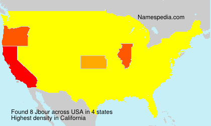 Surname Jbour in USA