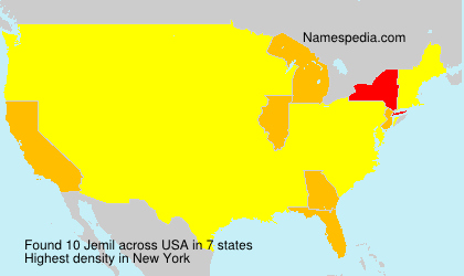 Surname Jemil in USA