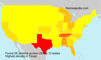 Surname Jereline in USA