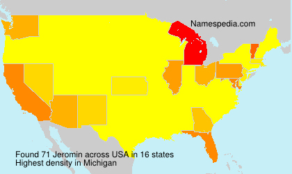 Surname Jeromin in USA