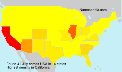 Surname Jilly in USA