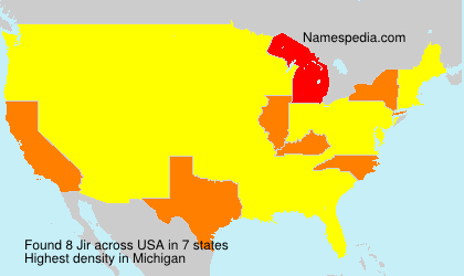 Surname Jir in USA