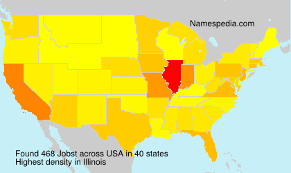 Surname Jobst in USA