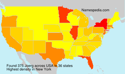 Surname Joerg in USA