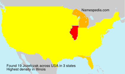 Surname Jozefczak in USA