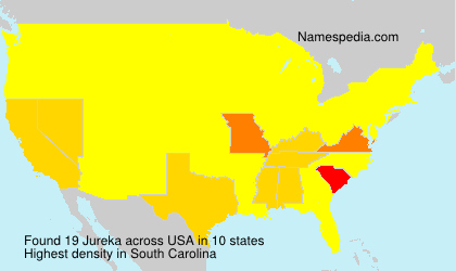 Surname Jureka in USA