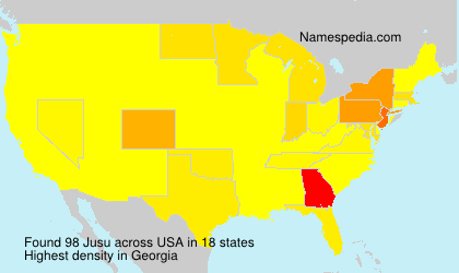 Surname Jusu in USA