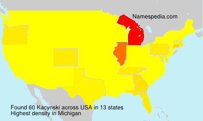 Surname Kacynski in USA