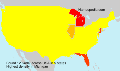 Surname Kadaj in USA