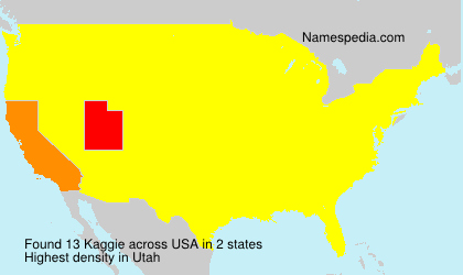 Surname Kaggie in USA