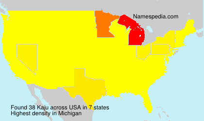 Surname Kaju in USA