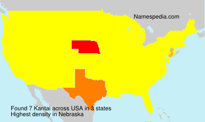 Surname Kantai in USA