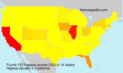 Surname Kappos in USA