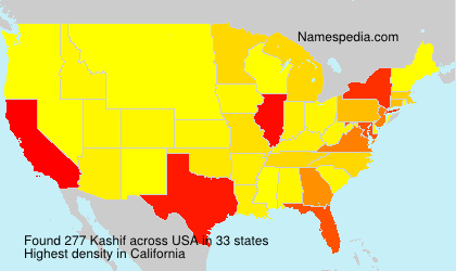 Surname Kashif in USA