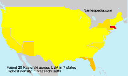 Surname Kasierski in USA