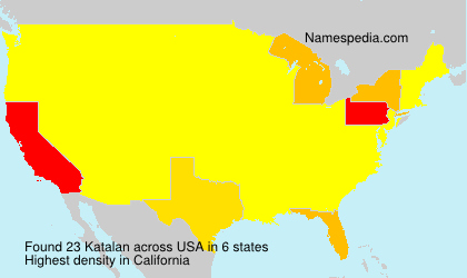 Surname Katalan in USA