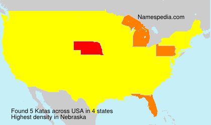 Surname Katas in USA