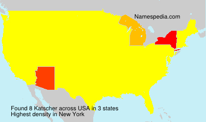 Surname Katscher in USA