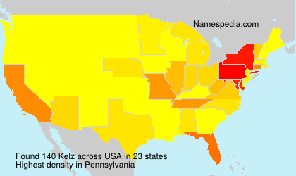 Surname Kelz in USA