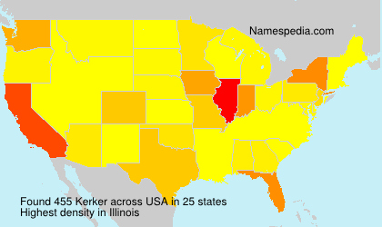 Surname Kerker in USA