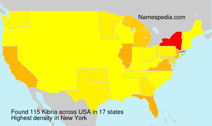 Surname Kibria in USA