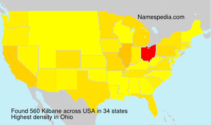 Surname Kilbane in USA
