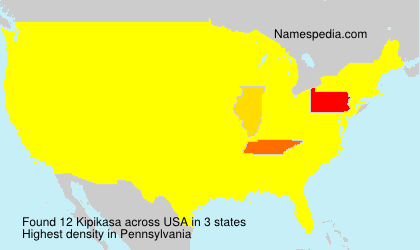 Surname Kipikasa in USA