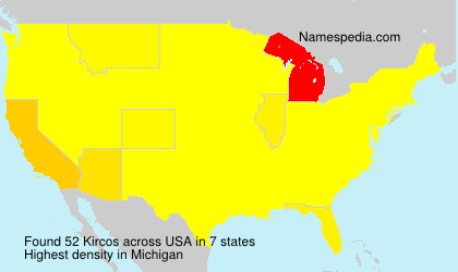 Surname Kircos in USA