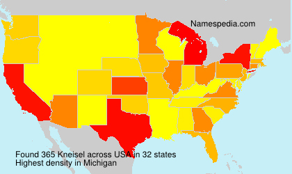 Surname Kneisel in USA