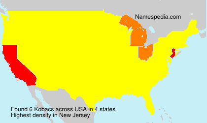 Surname Kobacs in USA